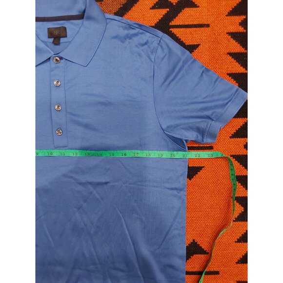 Banana Republic Cerulean Blue Dress Polo. Size Large - Picture 8 of 11